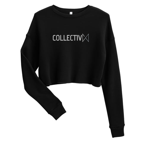 COLLECTIV Embroidered Crop Sweatshirt
